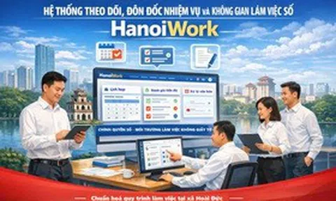 Ra mắt HanoiWork, công cụ đánh giá cán bộ theo hiệu suất công việc