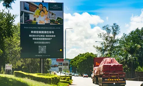 Giới nhà giàu Trung Quốc đổ xô mua biệt thự ở châu Phi