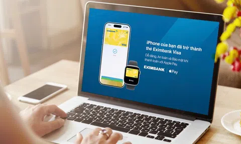 Eximbank tích hợp Apple Pay cho thẻ Visa