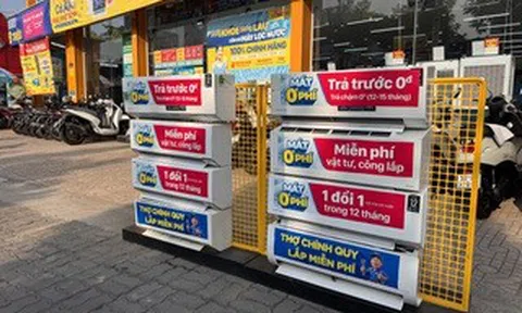 Nắng nóng kéo nhu cầu máy lạnh tăng đột biến