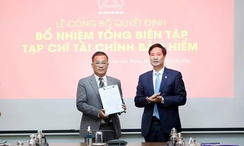 Bổ nhiệm nhà báo Nguyễn Phong Cầm giữ chức vụ Tổng Biên tập Tạp chí Tài chính-Bảo hiểm