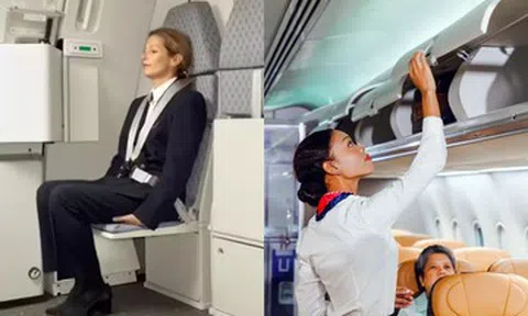 Vì sao tiếp viên hàng không luôn ngồi đè lên tay khi máy bay cất và hạ cánh?