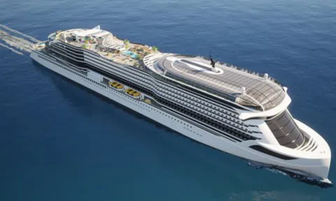 Trình làng tàu thủy chạy điện 100%, có thể chở tới 1.856 khách