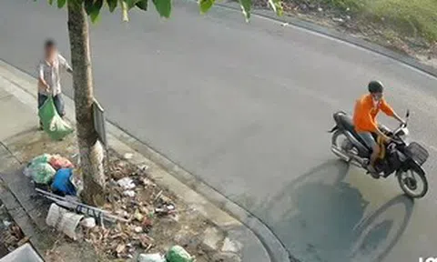 Phát hiện qua camera, 2 người vứt rác bị phạt mỗi người 1,5 triệu đồng