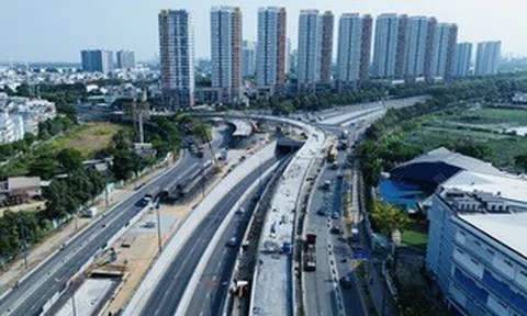 Hạng mục lớn thứ 4 nút giao An Phú về đích dịp 30-4