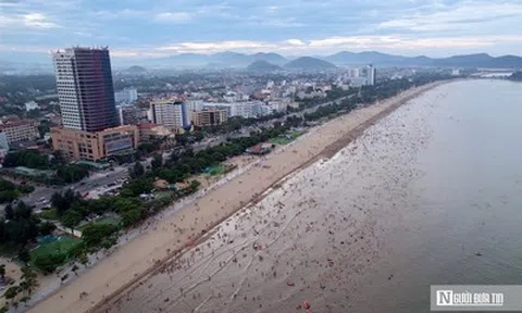 Cửa Lò gấp rút "thay áo mới" sẵn sàng đón khách mùa du lịch biển