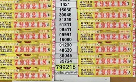 LẰN RANH: Vé số ảo, trắng tay thật