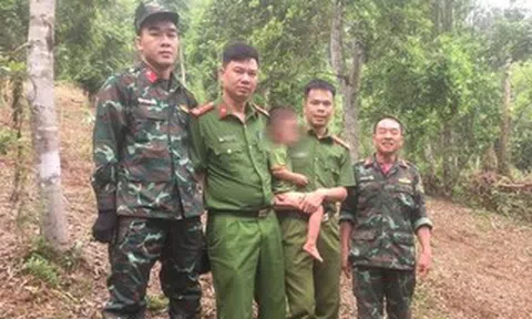Cháu bé 3 tuổi được tìm thấy một mình trong rừng sau 18 giờ mất tích