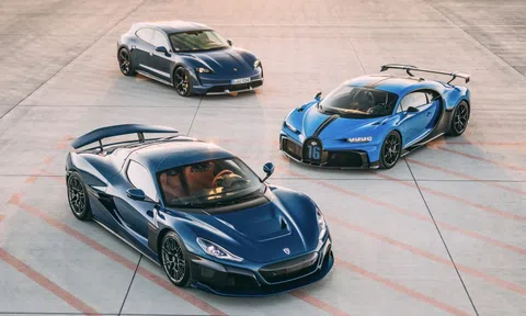 Porsche thoái vốn khỏi Bugatti Rimac