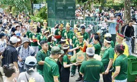 Phi Phi rước dâu, Thảo Em "theo chồng về dinh" tại Thảo Cầm Viên