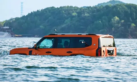 Sau BYD, lại có hãng Trung Quốc mang xe 'lội nước'