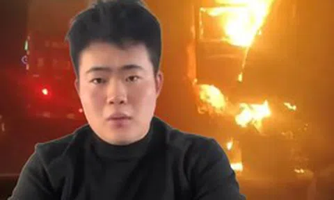 Chạy đua với tử thần cứu 2 người khỏi ô tô bốc cháy và đường hầm đầy khói độc
