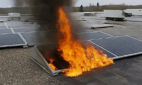 Rủi ro không ngờ từ tấm pin năng lượng mặt trời trên mái nhà