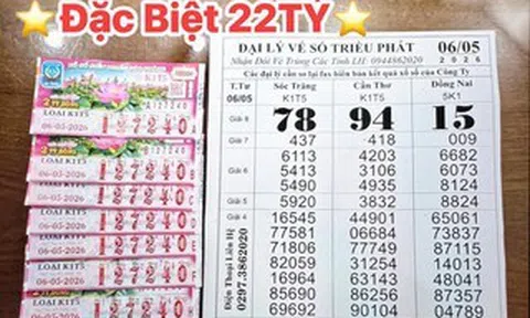 Hai giải độc đắc xổ số miền Nam xuất hiện vào trưa 7-5