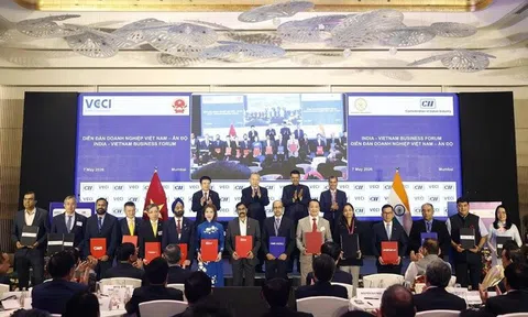 Doanh nghiệp Việt Nam - Ấn Độ ký nhiều thỏa thuận hợp tác về hàng không, du lịch, logistics, công nghệ