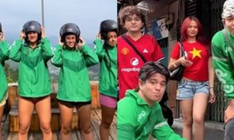 Khách Tây thi nhau lùng mua áo Grab làm đồ lưu niệm, khao khát hóa thân thành người bản địa