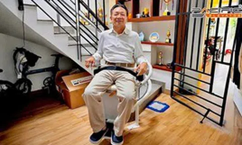 Thang ghế stairlift - giải pháp cho người lớn tuổi mà không cần cải tạo nhà