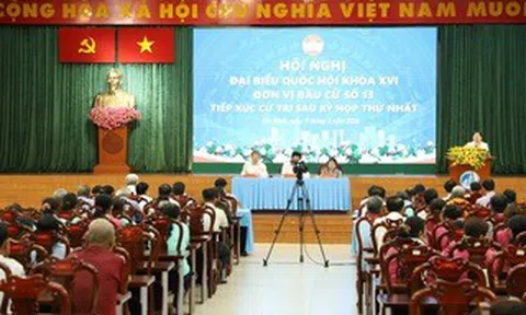 Cử tri 7 xã phía Tây TPHCM nêu nhiều vấn đề dân sinh “nóng”