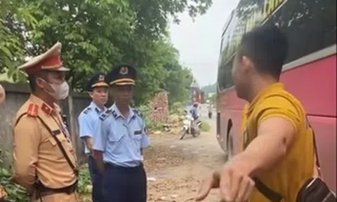 Quản lý thị trường thông tin vụ kiểm tra xe khách chở xác ve sầu xôn xao dư luận