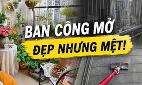 Tôi từng nghĩ ban công mở sẽ đẹp và chill hơn rất nhiều - cho đến khi sống chưa đầy 1 năm đã muốn làm lại từ đầu: Đây là sai lầm nhiều gia đình đang mắc khi sửa nhà