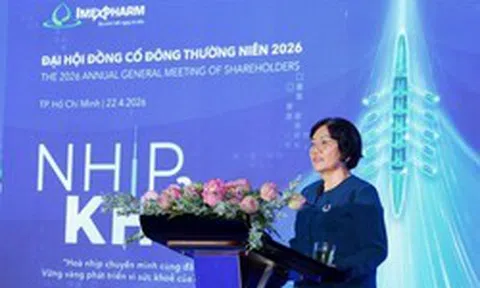 Vừa về tay ông lớn dược phẩm Trung Quốc, loạt lãnh đạo Imexpharm cùng bán ra lượng cổ phiếu