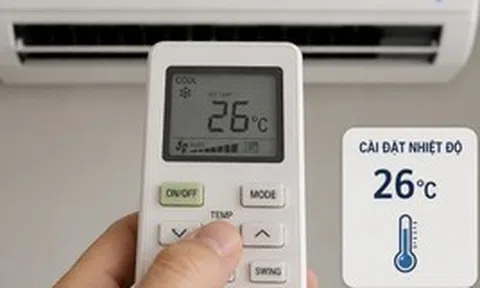 Không phải 26 độ C, đây mới là mức nhiệt điều hòa vừa mát vừa giúp tiết kiệm tiền điện