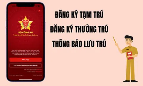 Từ ngày 21/5, thay đổi phương thức và cách khai báo tạm trú, lưu trú trên nền tảng mới