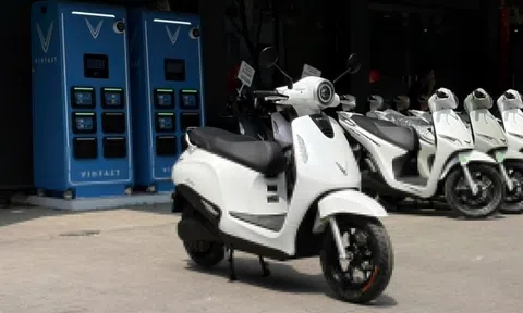 Xe máy điện VinFast thu hút người dùng nhờ lợi thế tủ đổi pin