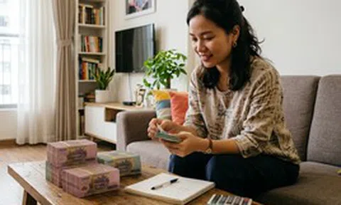 Thấy vợ ngồi giữa phòng khách đếm từng xấp tiền 500 ngàn, tôi kinh ngạc hỏi "Em trúng số à?", nghe câu trả lời mà tôi chết điếng