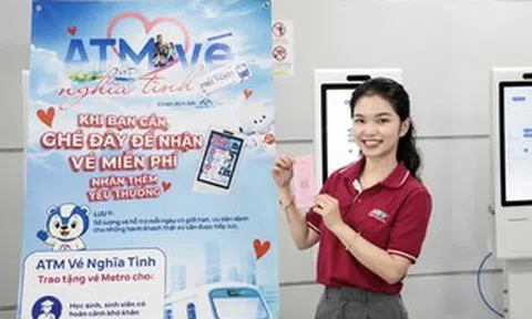 Metro Bến Thành - Suối Tiên: Triển khai “ATM vé nghĩa tình” từ ngày 5-6