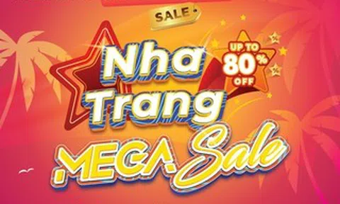 Ngày hội khuyến mại hàng hiệu tại "Nha Trang Mega Sale 2026"