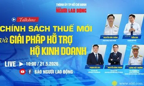 Talkshow "Chính sách thuế mới và giải pháp hỗ trợ hộ kinh doanh"