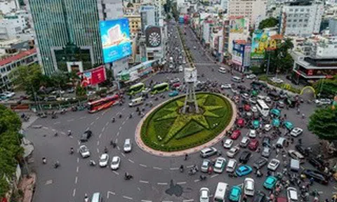 Cận cảnh vòng xoay Nguyễn Bỉnh Khiêm trước ngày phân luồng