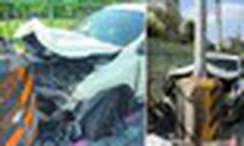 Ô tô mất lái đâm vào cột đèn khiến con gái 2 tháng tuổi tử vong, cha khóc nghẹn: "Tất cả là do tôi"