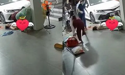 Đoạn clip "vợ em đẻ rớt" đang viral: Đặt hẳn gói sinh kim cương nhưng em bé đòi ra sớm, cả nhà không kịp đến bệnh viện luôn!