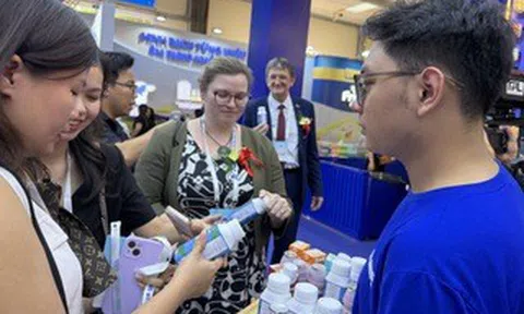 Lần đầu tiên sữa, kem và trà sữa cùng hội tụ tại triển lãm quốc tế