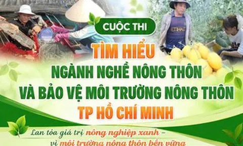 Phát động Cuộc thi tìm hiểu ngành nghề nông thôn và bảo vệ môi trường nông thôn TPHCM năm 2026