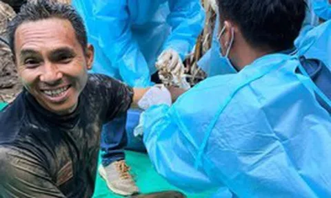 Hành trình giải cứu nghẹt thở 5 người mắc kẹt trong hang tại Lào