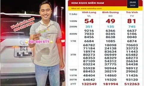 Nhiều người ở 2 tỉnh trúng giải độc đắc và an ủi xổ số miền Nam