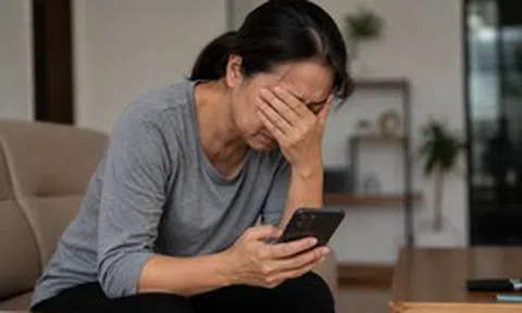 Phát hiện 1 chi tiết lạ trong điện thoại, bà mẹ Hà Nội vội đăng bài cảnh báo: "Các chị có con nhỏ đừng để con như em"