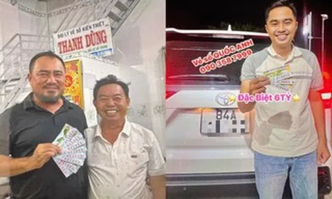 Nhiều người ở TPHCM, Tây Ninh, An Giang, Vĩnh Long trúng độc đắc xổ số miền Nam