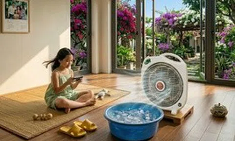 Đặt chậu nước trước quạt có làm mát phòng hơn?