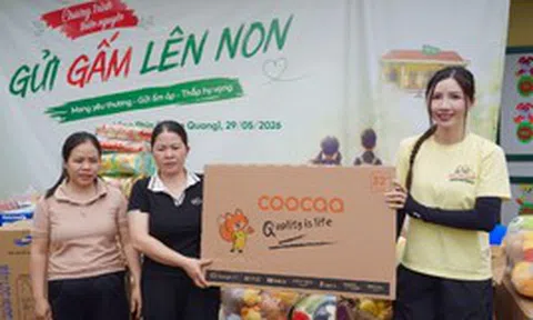 "Gửi Gấm Lên Non": Hành trình sẻ chia cùng trẻ em vùng cao dịp Quốc tế Thiếu nhi