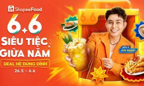 Đập tan cơn nóng ngày hè bằng tuyệt chiêu “hạ nhiệt” từ ShopeeFood 6/6