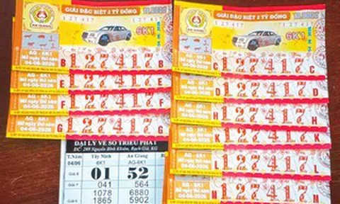 An Giang, Tây Ninh và Cần Thơ có nhiều người trúng xổ số miền Nam
