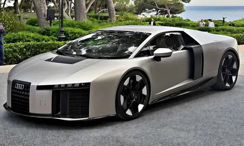 Siêu xe hybrid Audi Nuvolari kế nhiệm Audi R8, mạnh 1.001 mã lực