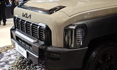 Cận cảnh bán tải Kia Tasman tại Việt Nam, chưa có giá bán