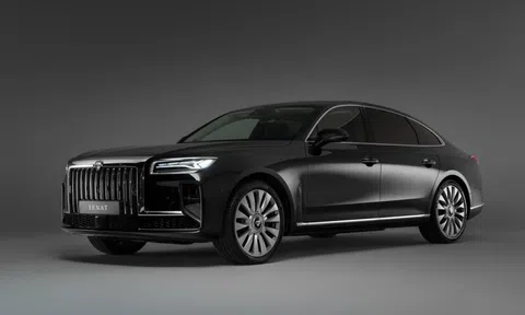 'Rolls-Royce của Nga' giờ là xe Trung Quốc đổi logo
