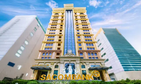 Sau đổi tên, Sacombank đổi mẫu con dấu