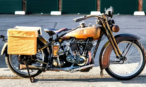 Chiếc Harley-Davidson lai xăng-điện của 'Aquaman' Jason Momoa